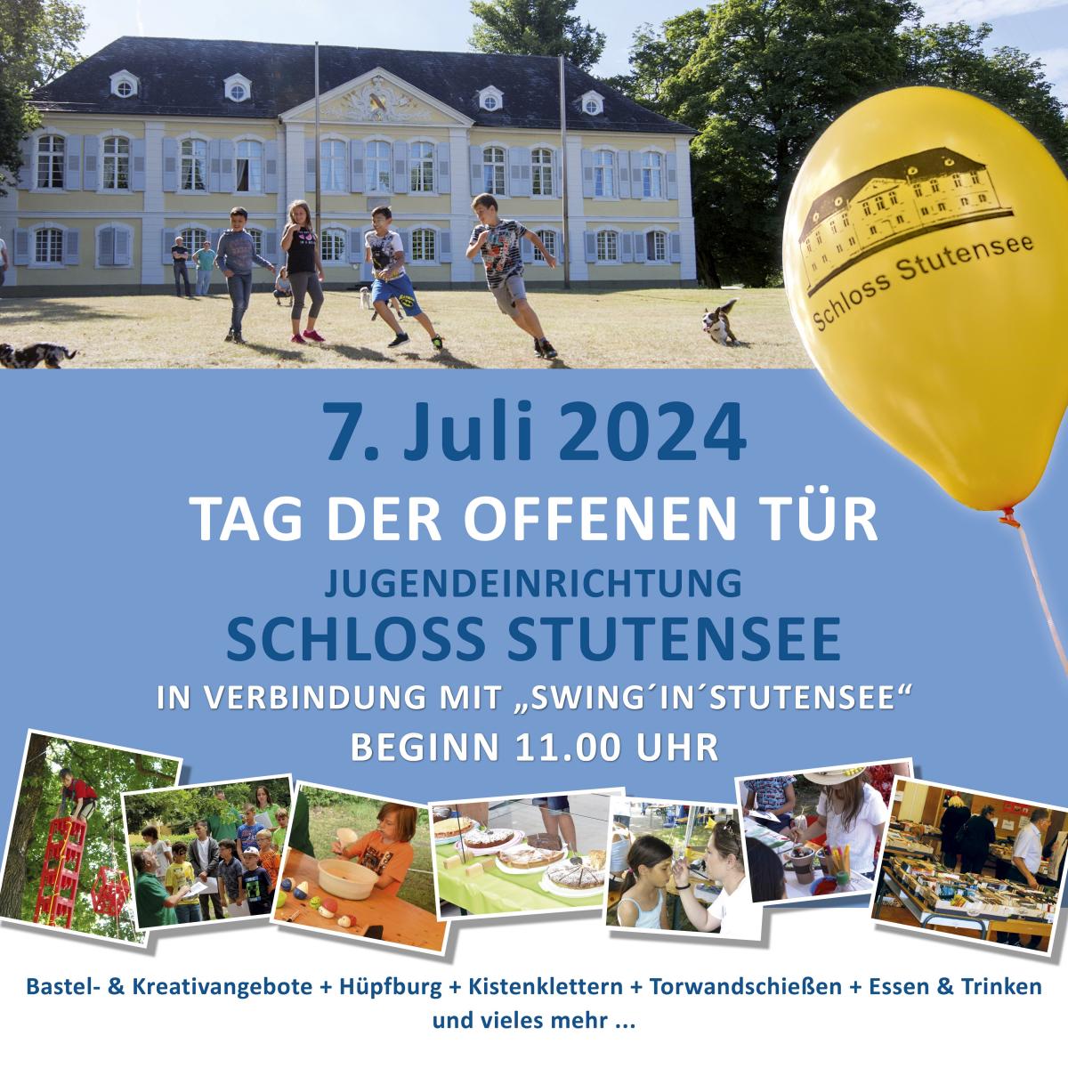 Unser diesjähriges Plakat für den "Tag der offenen Tür"