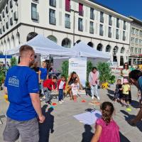 Weltkindertag Fest zum Thema Kinderrechte IKEA Marktplatz Karlsruhe