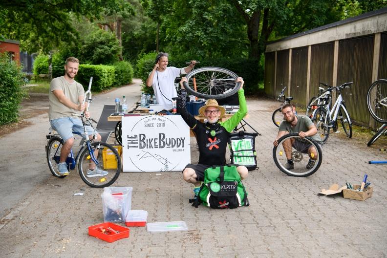 Fahrrad-Projekt Radkurier Karlsruhe