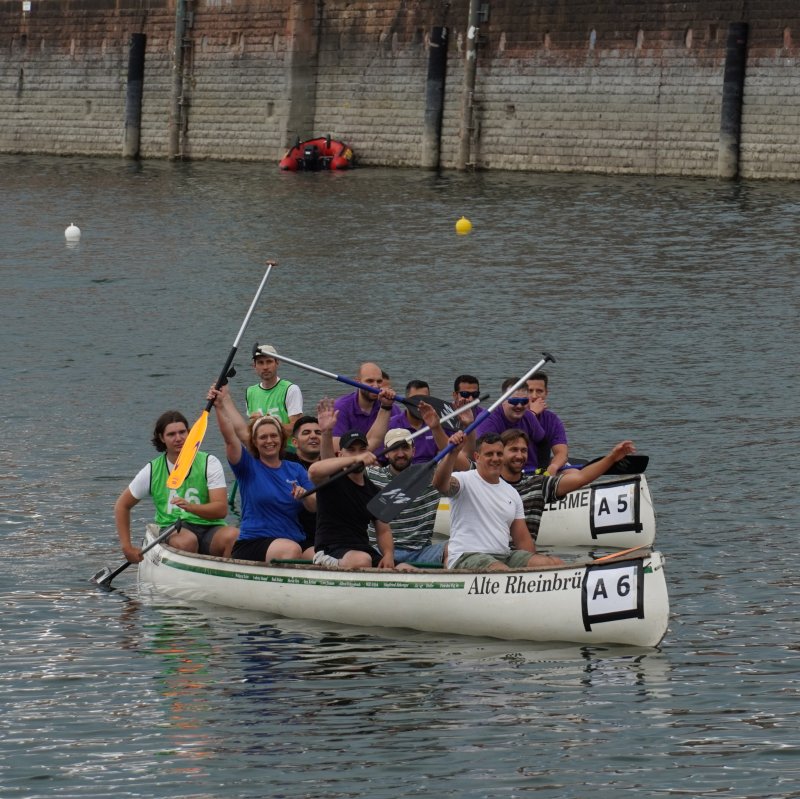Auch in diesem Jahr ging unser HWH-Team beim Stadtwerke-Cup am Karlsruher Rheinhafen an den Start.