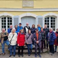 Besuch deutsch-israelischer Freundeskreis e.V. in Schloss Stutensee
