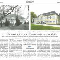 BNN Artikel Geschichte Schloss Stutensee