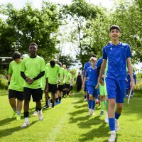 Das Duell gegen die U15 der grenke aKAdemie des KSC ist jedes Jahr ein großes Highlight für unsere Kinder und Jugendlichen.